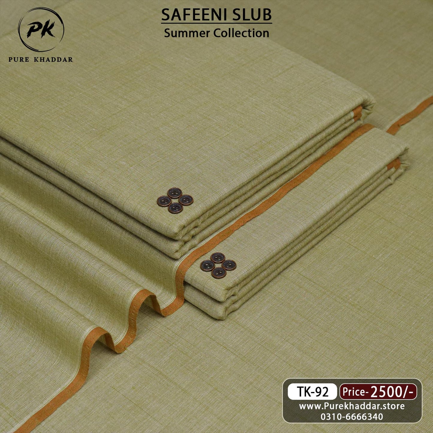Safeeni Slub Khaddar TK-92